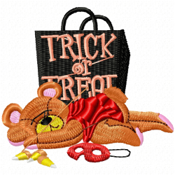 Teddy Embroidery Design 4